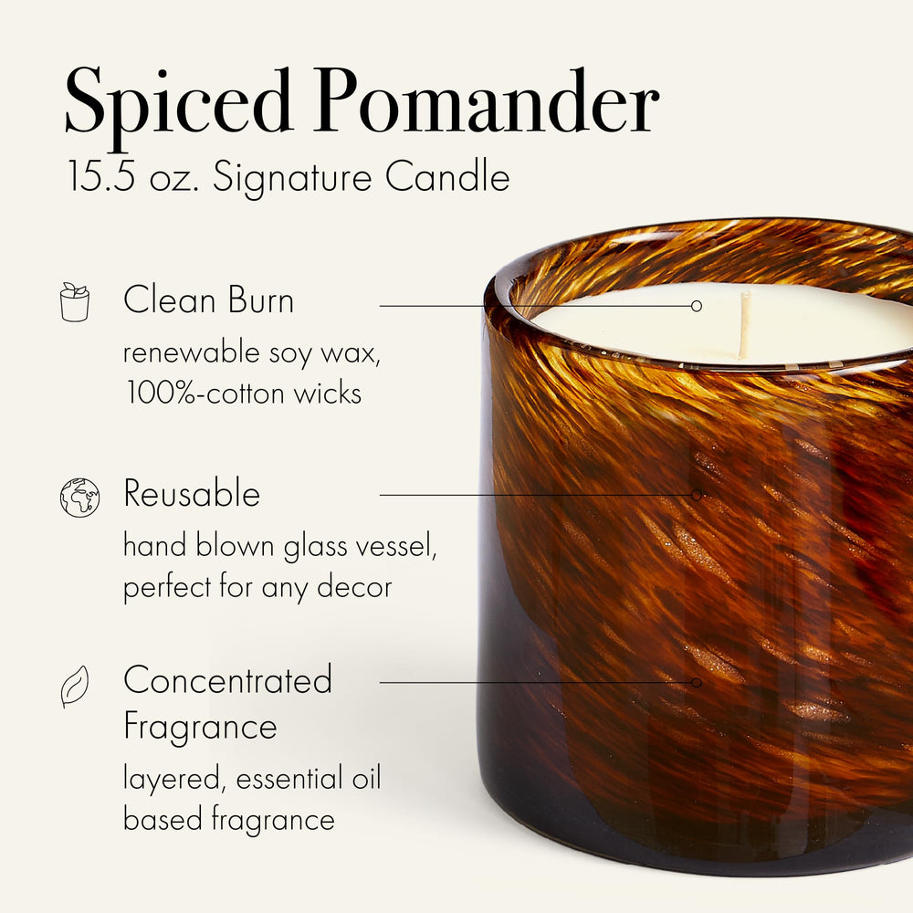 LAFCO New York orange and clove fragrance close-up showing aromatic notes.