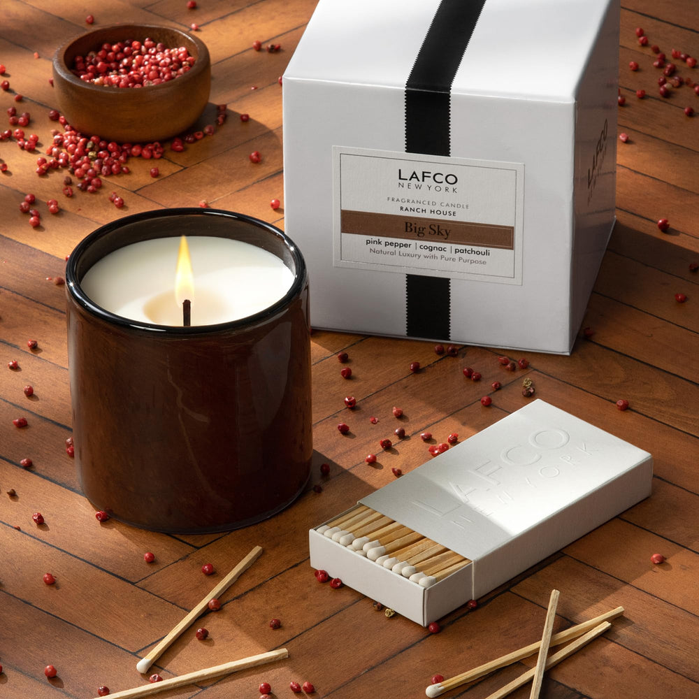 LAFCO New York Signature Big Sky made in USA packaging reflects craftsmanship.