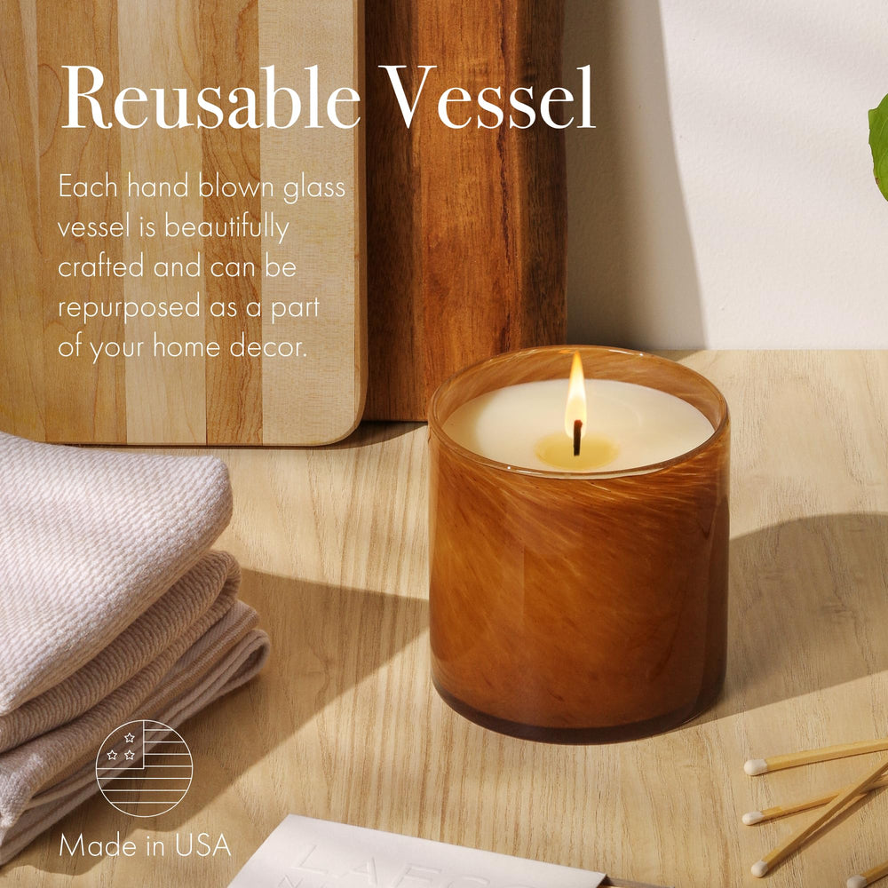 LAFCO New York candle in foyer setting elevates living space mood