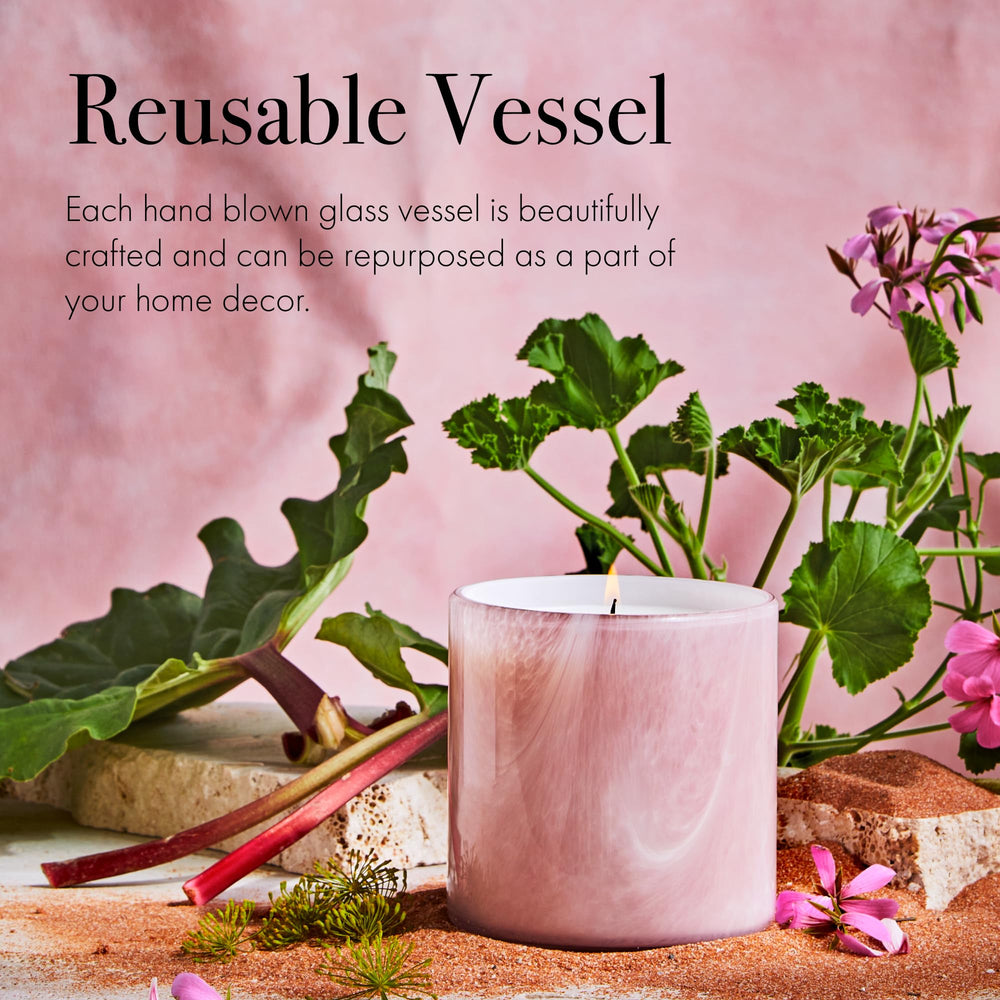 Gift-ready packaging reflecting craft and fair-trade story behind the fragrance.