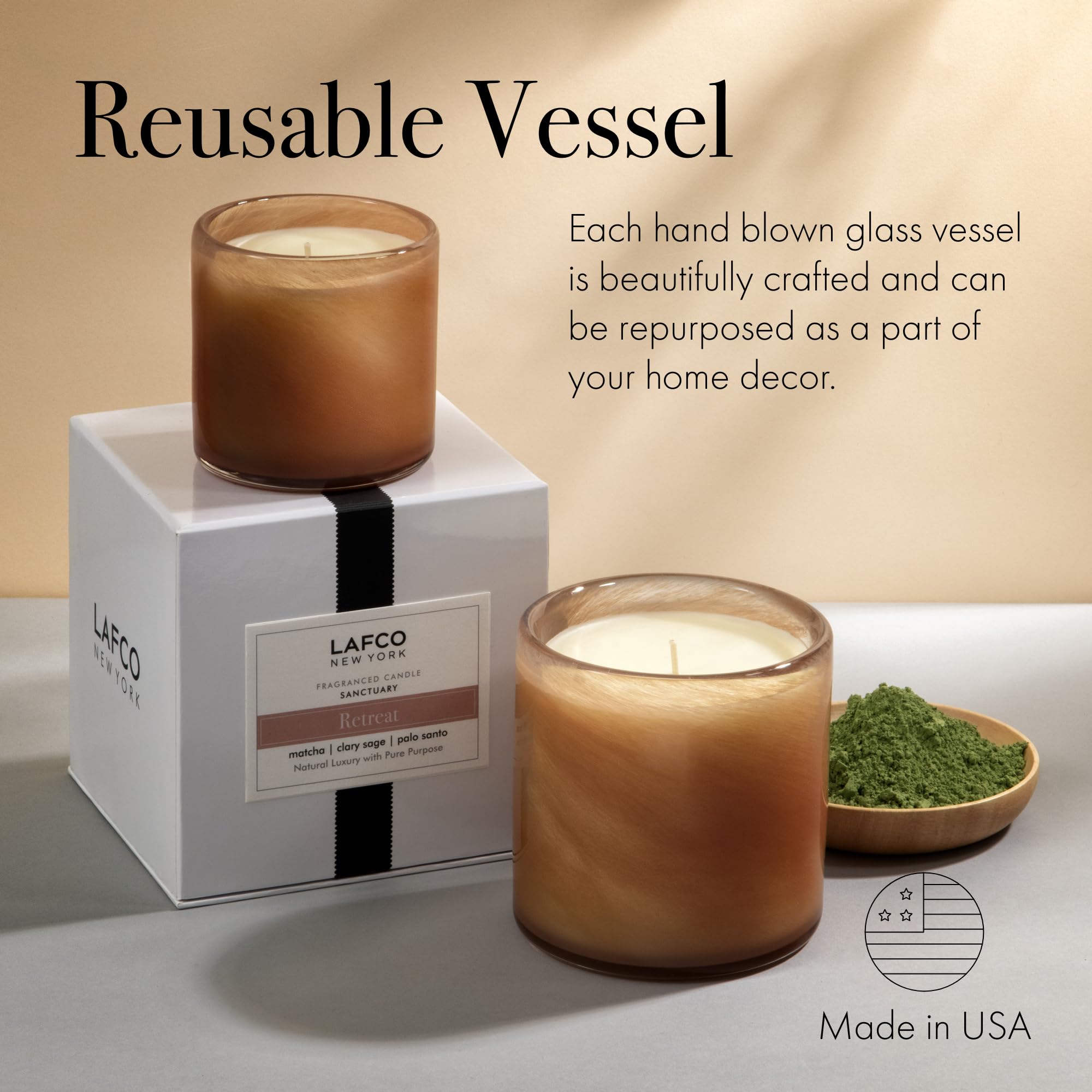 LAFCO New York Retreat highlights USA-made craftsmanship and premium soy wax.