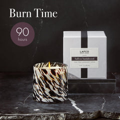 LAFCO New York reusable glass vessel for decorative accents after burning.