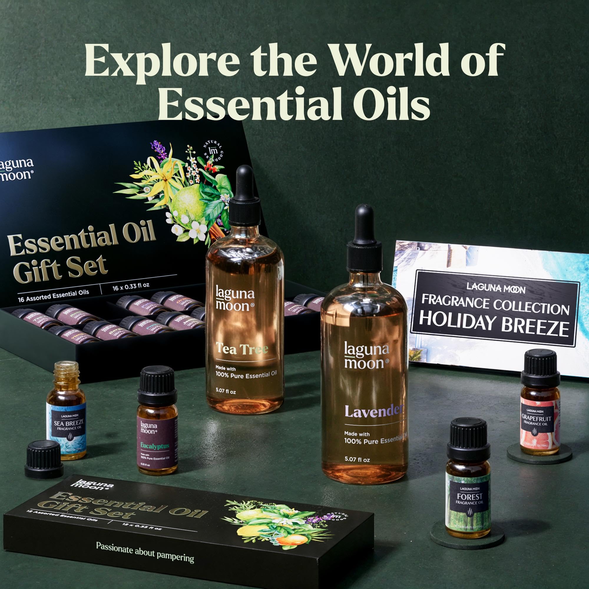 Lagunamoon Lavender oil for car diffusers and on-the-go calm.