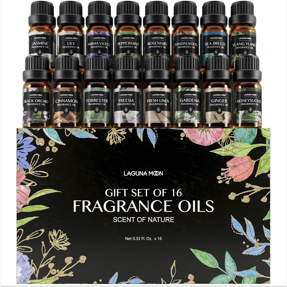 Lagunamoon fragrance oil collection box for gifting and home fragrance