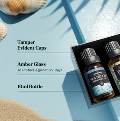 Lagunamoon coconut scent bottle close-up highlighting tropical mood boost