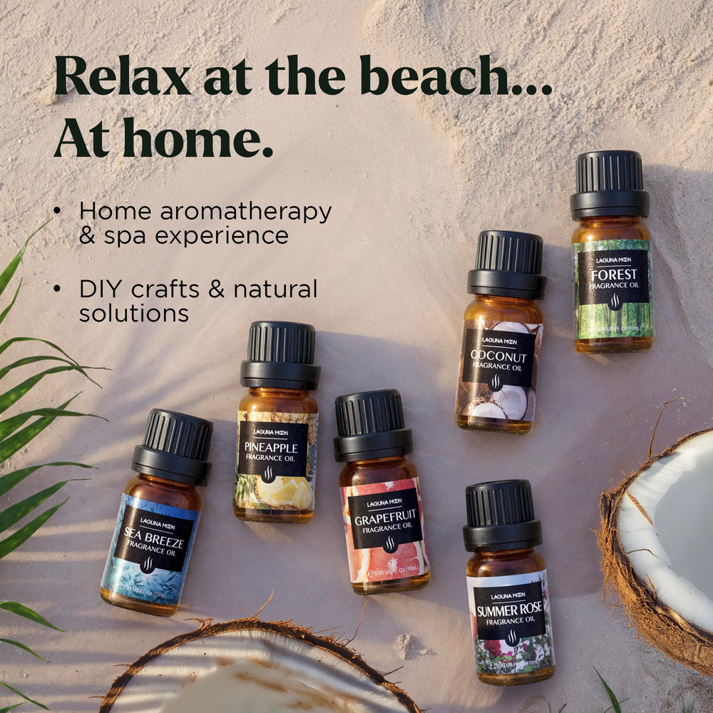 Lagunamoon Summer Oils Set gift box ready for special occasions