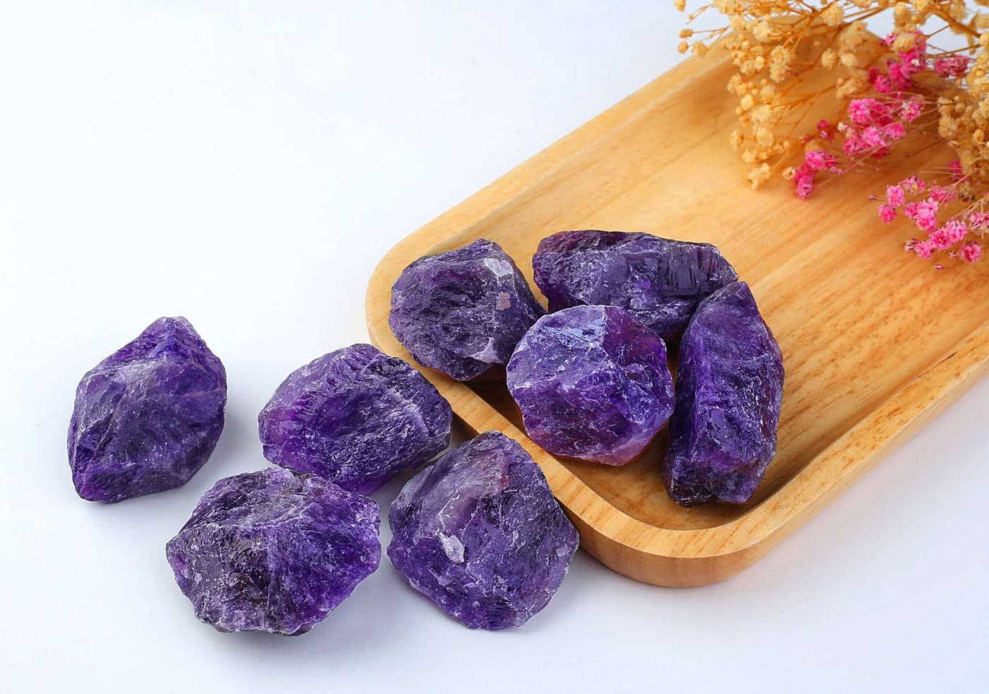 LAIDANLA Amethyst fountain rocks for decorative water features.