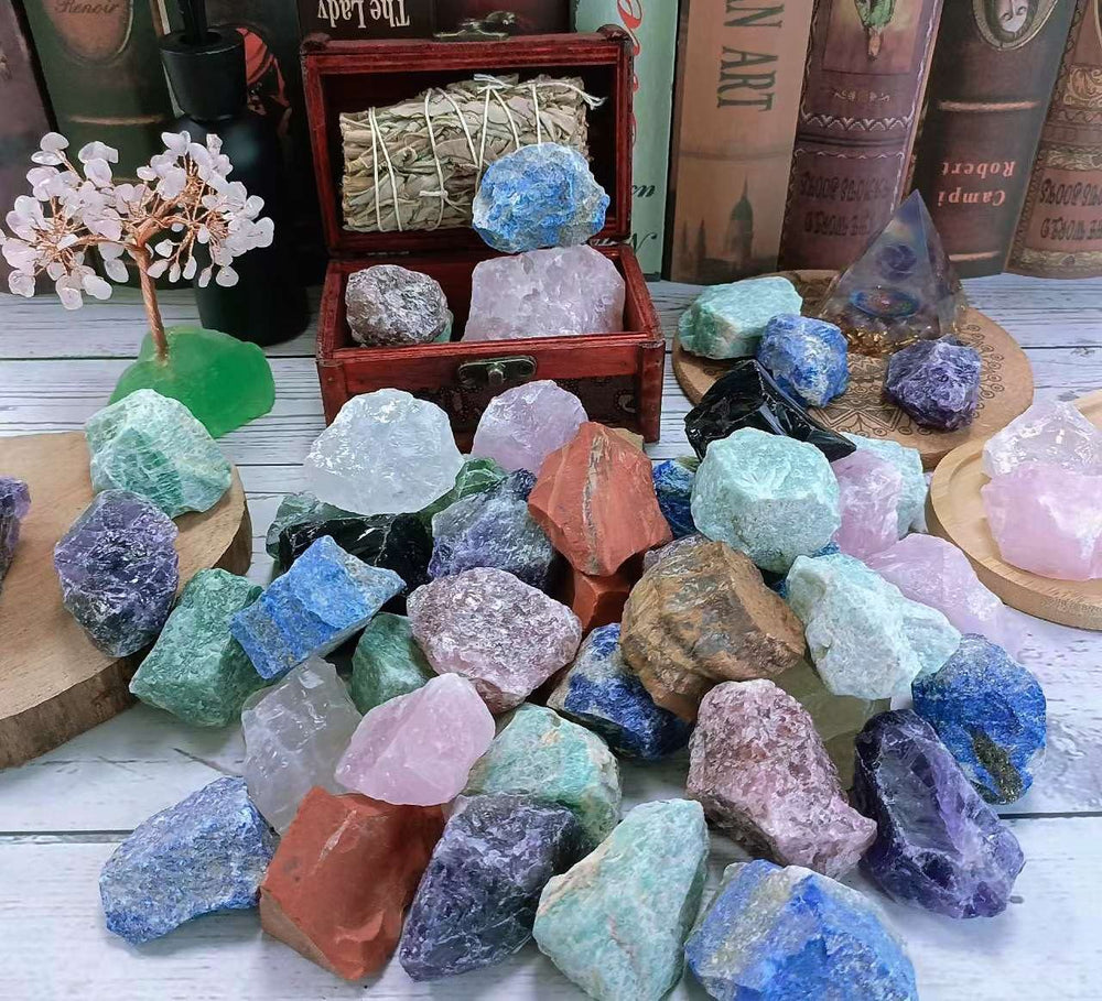 LAIDANLA Clear Quartz specimen shows natural color variation for collectors.