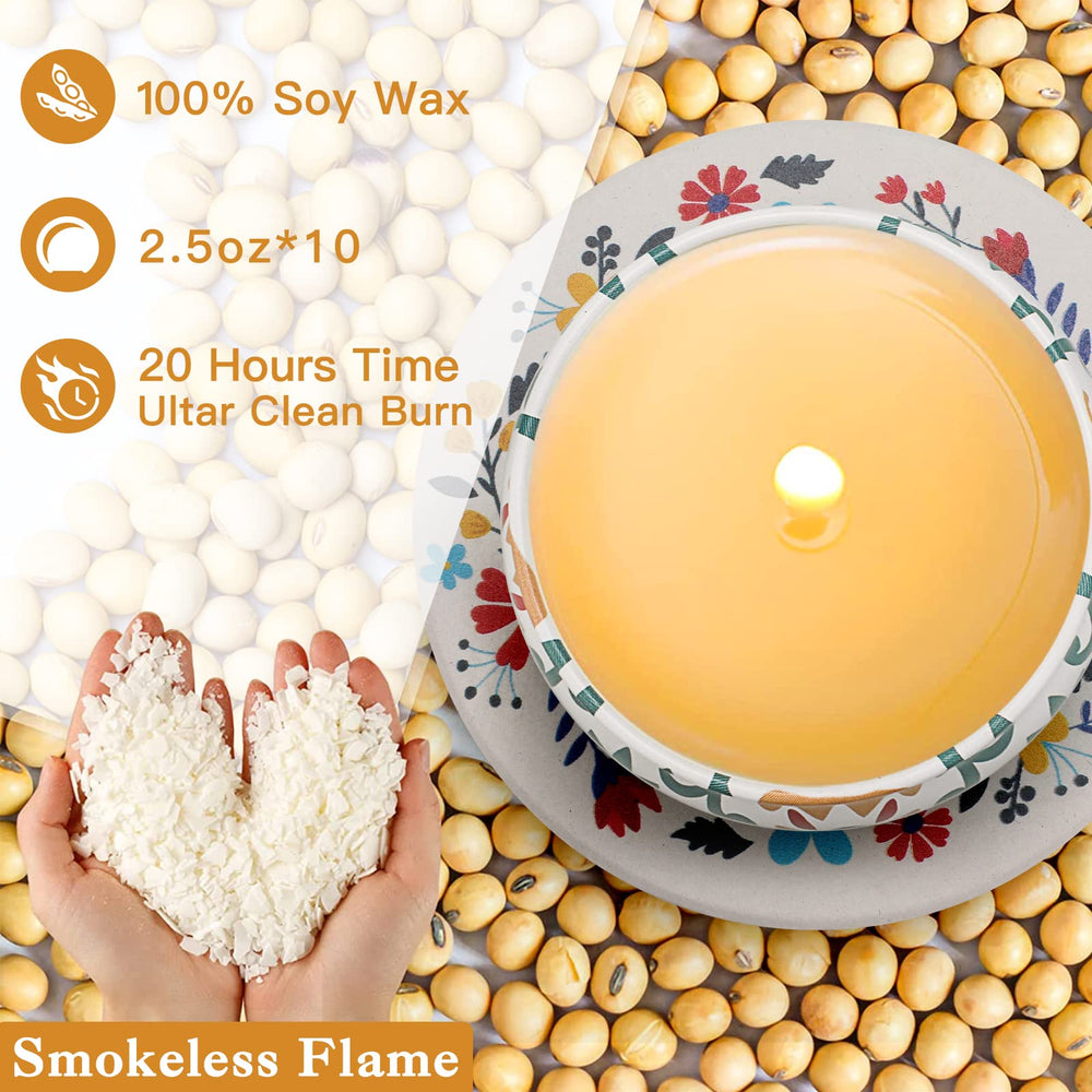 LAJDL candle tins showcase artistically patterned designs