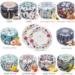 LAJDL ten-pack candles offering a versatile aroma collection