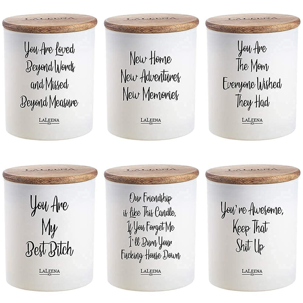 Laleena natural soy wax candle with fragrance oil for clean, mindful rituals