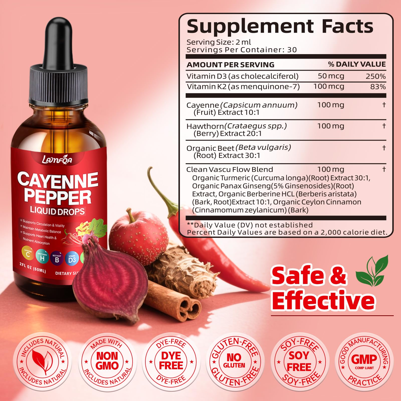 LAMFQA daytime bottle on counter suggests easy routine use
