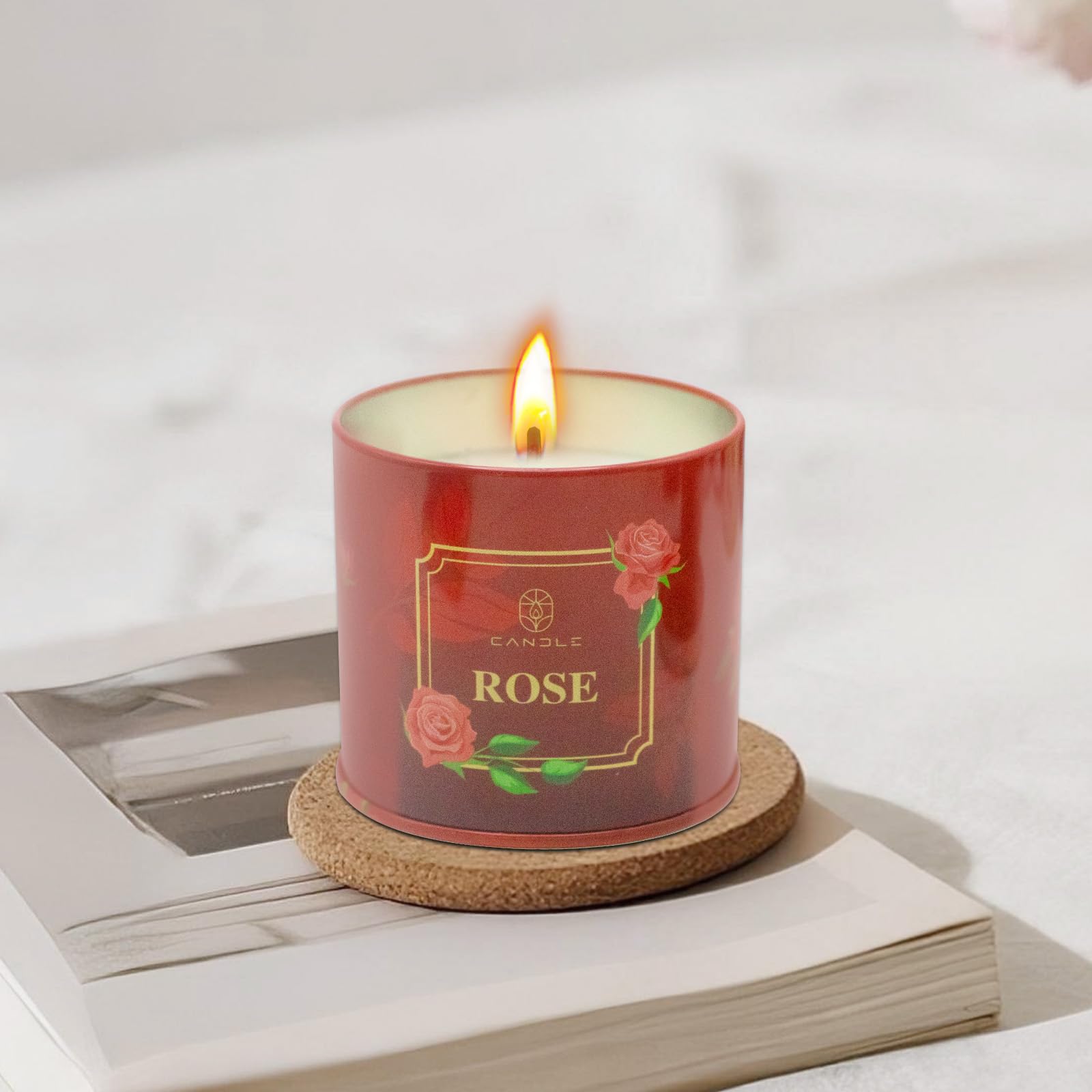 Lamway soft ambient glow candle enhances intimate evenings