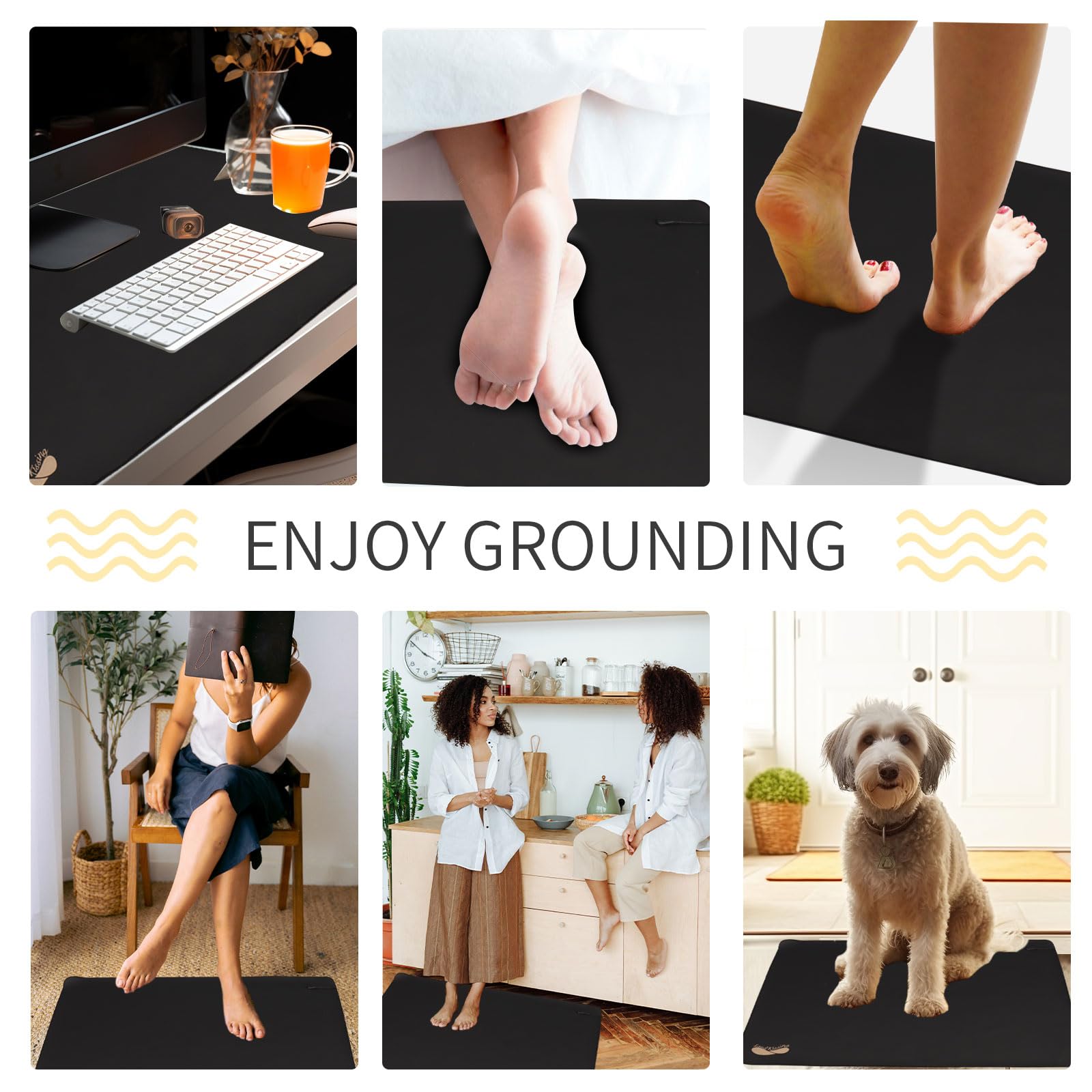 LandKissing grounding splitter allows easy, tangle-free connections