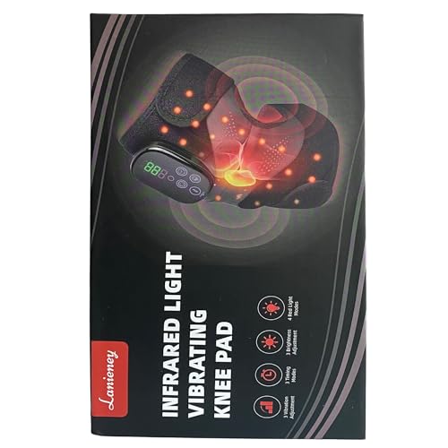 Lanieney knee massage device side view for mobility support