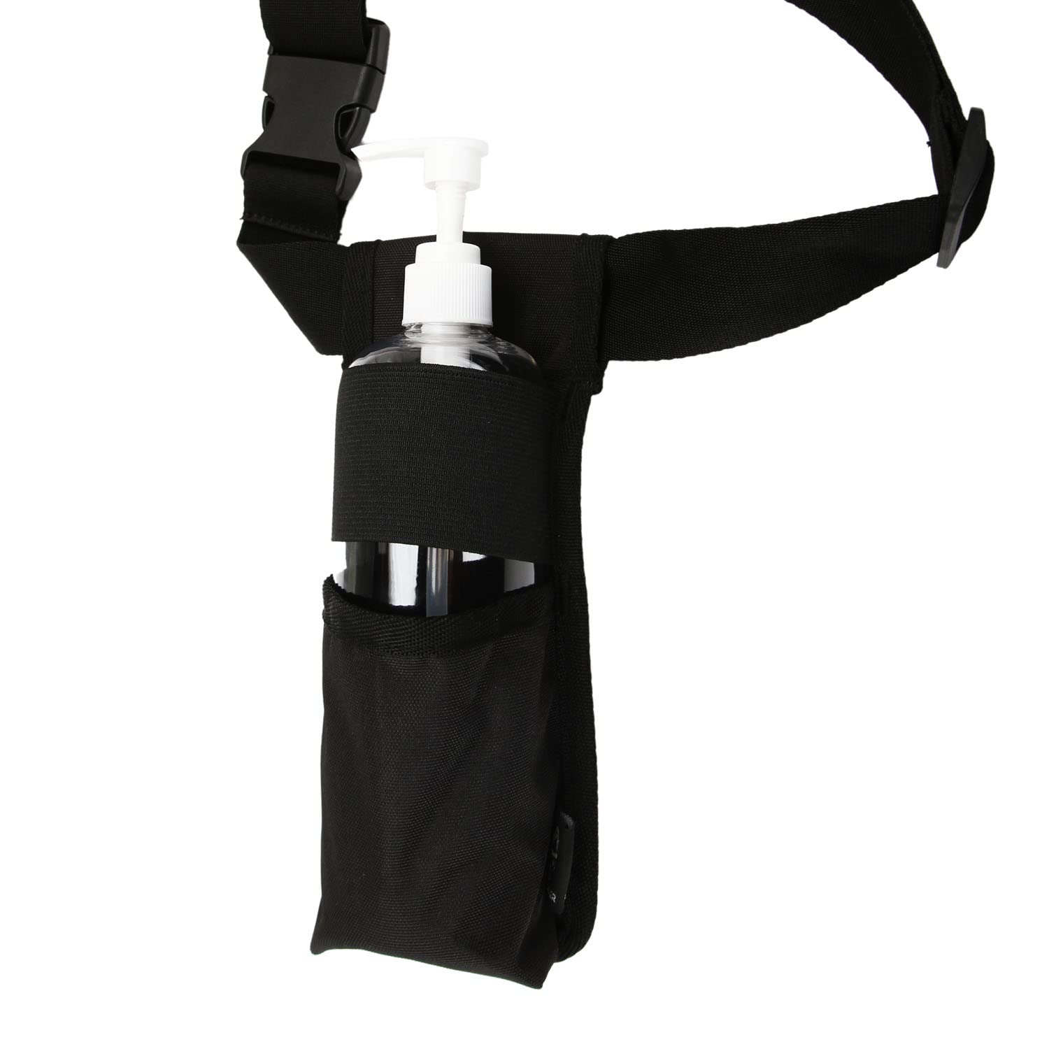 LANLAOER massage bottle bag with clip buckle keeps oils ready during sessions