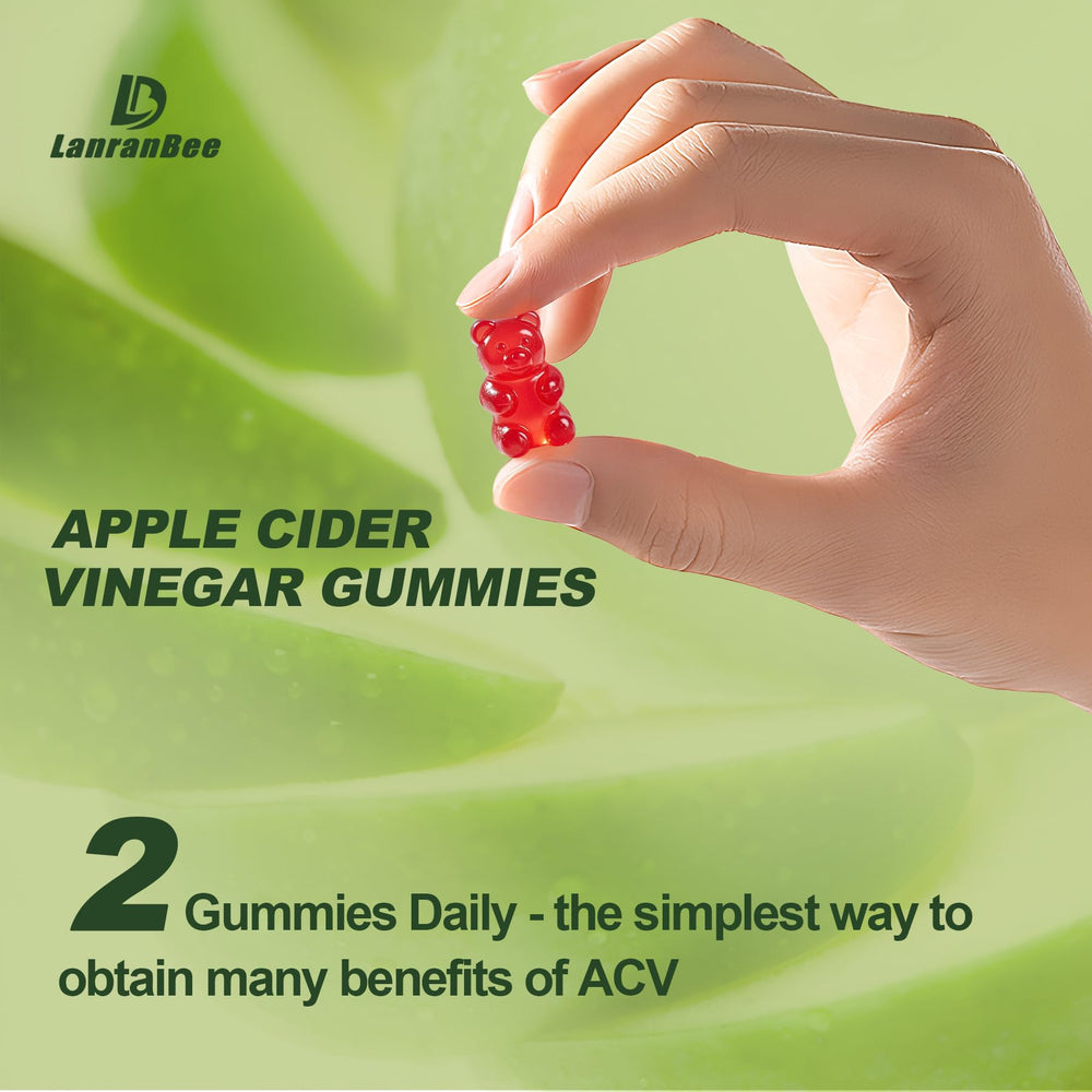 LanranBee travel-pack ACV gummies ideal for on-the-go lifestyles
