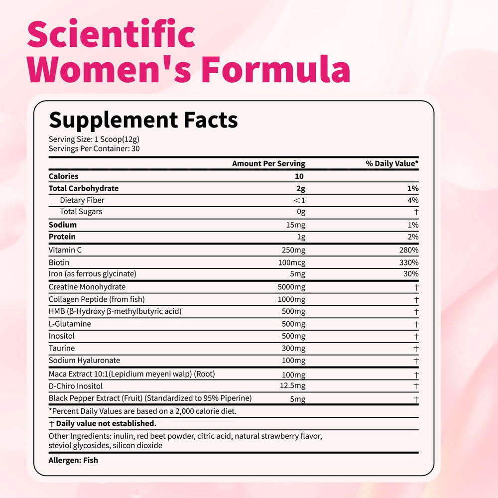 LanranBee Creatine 30 servings packaging for convenient dosing