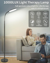 LanSuper Light Therapy Lamp gooseneck adjustable for versatile lighting