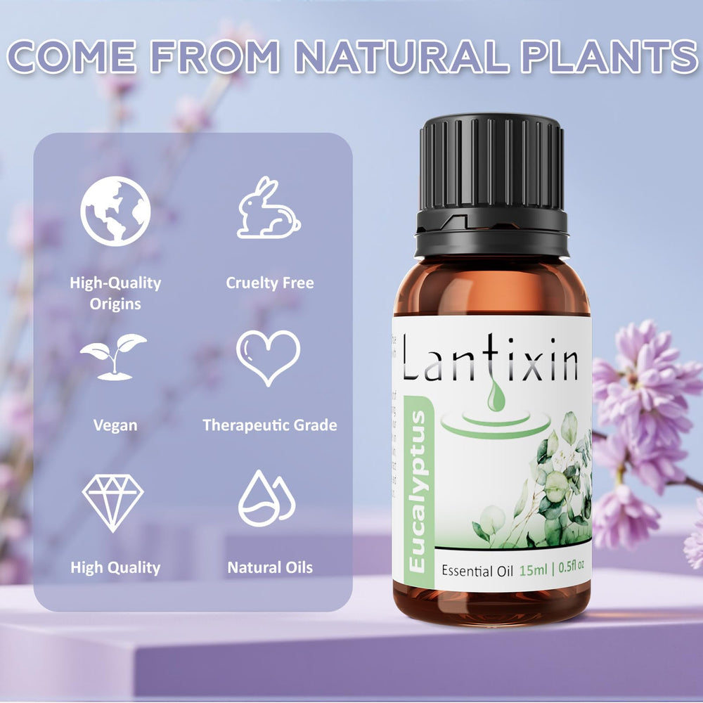 Lantixin amber glass bottle preserving aroma and potency.