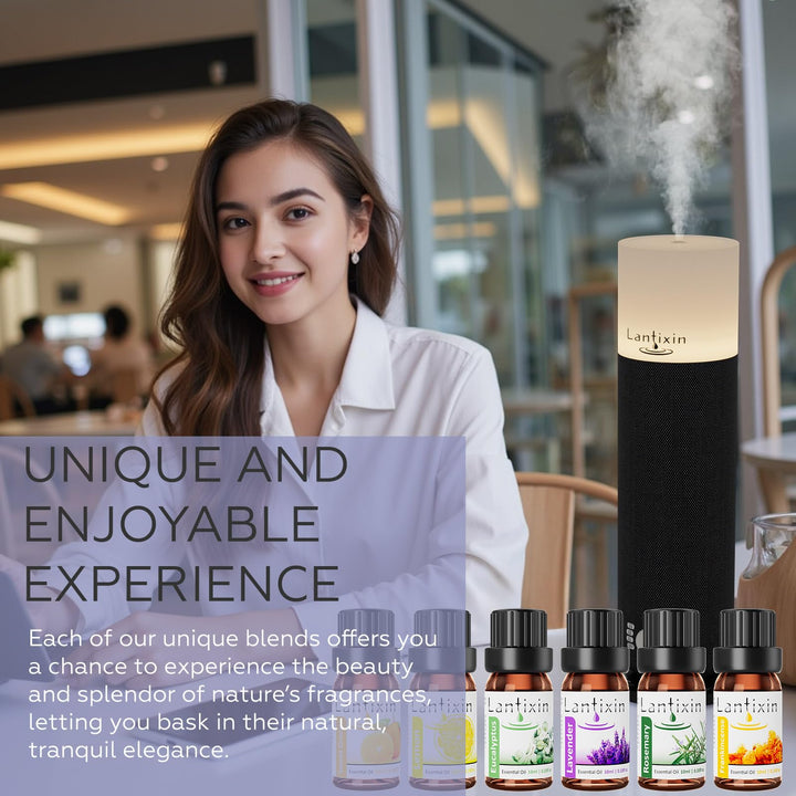 Lantixin fragrance varieties offer nature-inspired scents for mood enhancement.