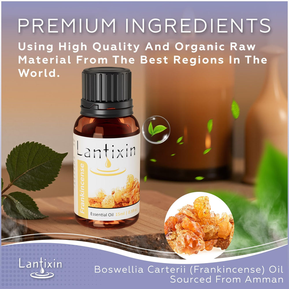 LANTIXIN Frankincense drops ready to blend with a carrier oil