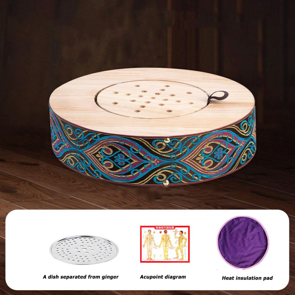 LANYANZI moxibustion cushion supports multiple positions for comfort