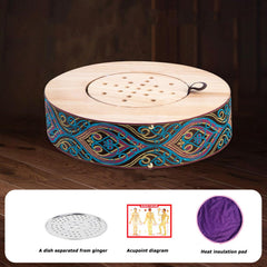 LANYANZI moxibustion cushion supports multiple positions for comfort
