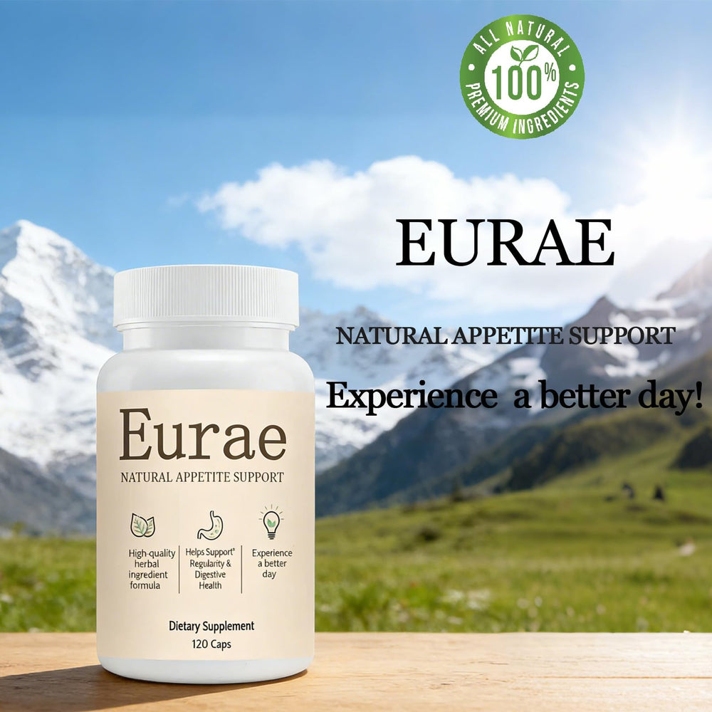 LANZF Eurae capsules close-up highlighting vegan formulation and easy intake