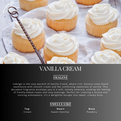 LaPew Vanilla Cream diffuser oil with dropper cap for precise scent control