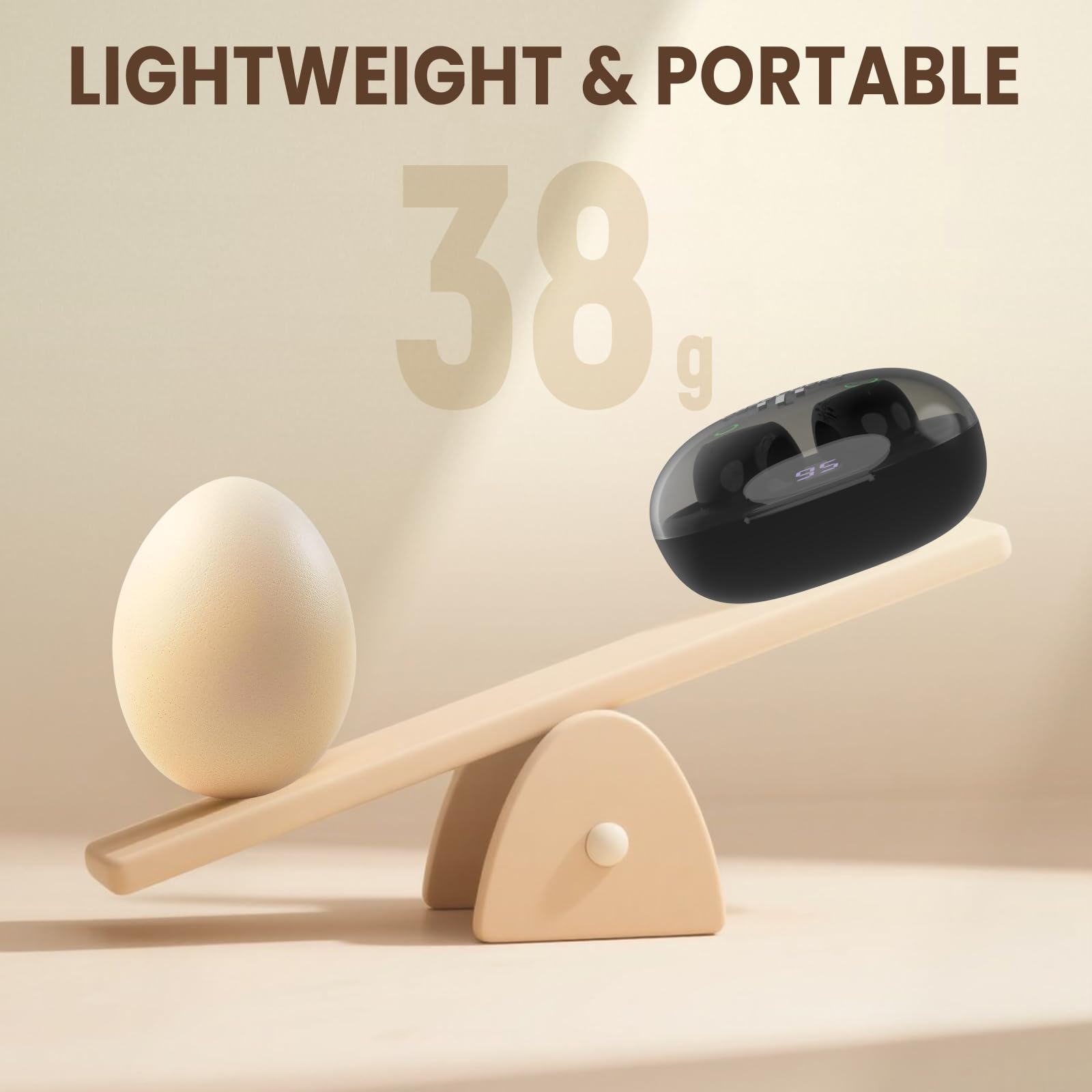 LaseLocks packaging includes tips and charging case for ready use.
