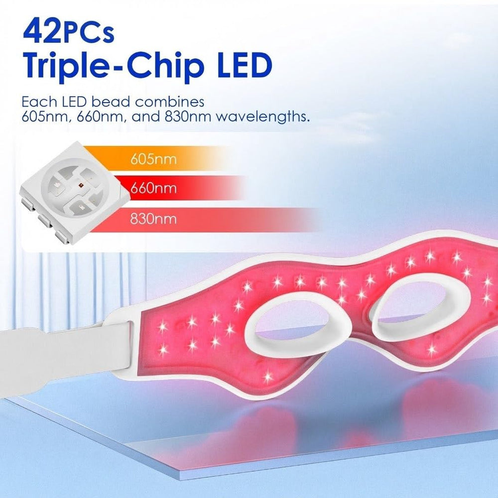 LaseLocks premium silicone material minimizes irritation during light therapy.