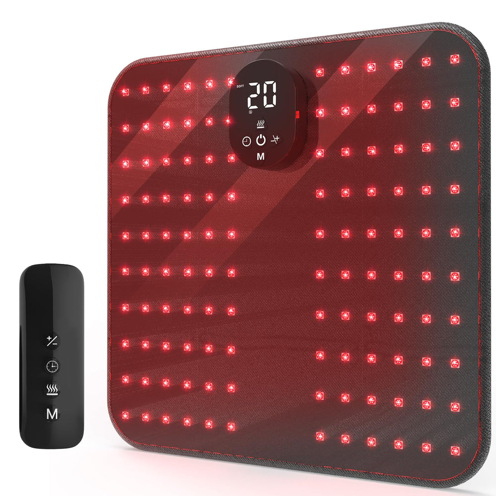 LaseLocks red light feet mat front view for soothing relaxation of tired feet