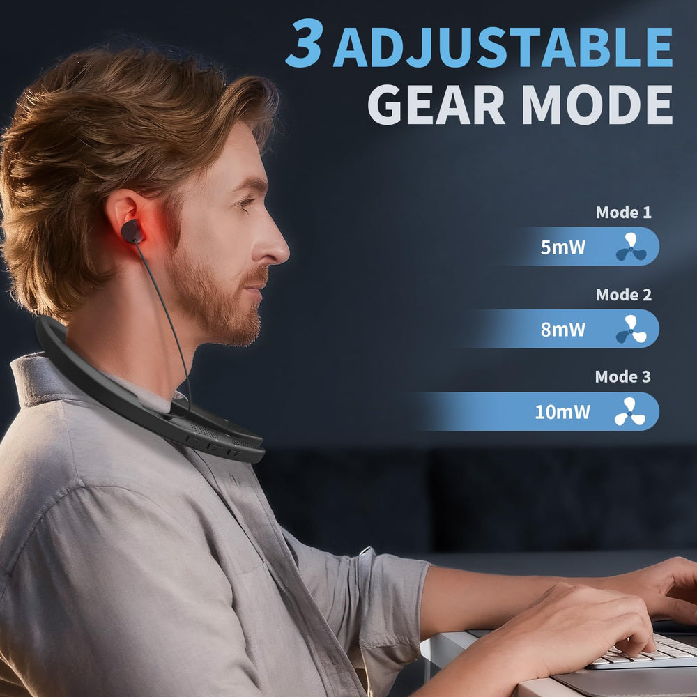 LaseLocks 30-minute timer enables precise session length.