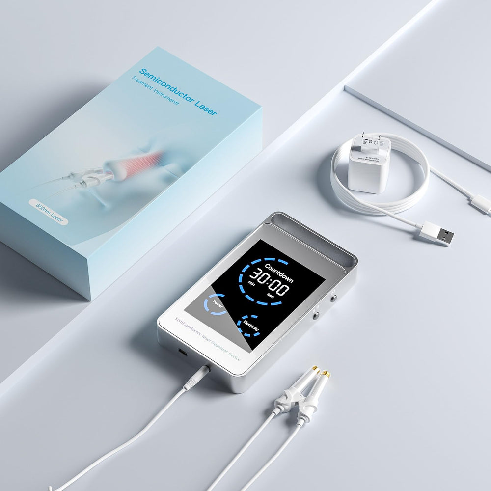 LASEPREHT packaging with user manual for straightforward setup