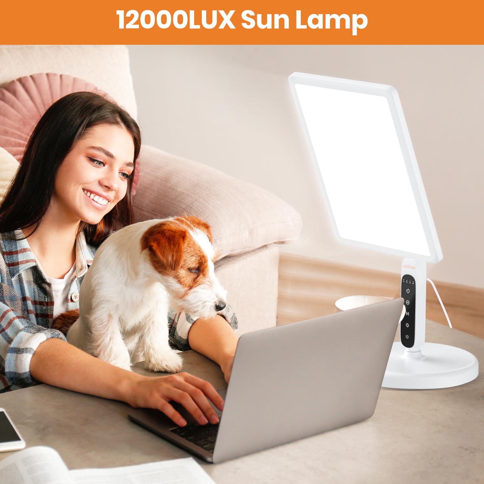 LASTAR lamp 4 color temperatures support cozy to daylight ambiance