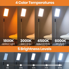 LASTAR lamp remote control for easy brightness and color temperature adjustments from afar