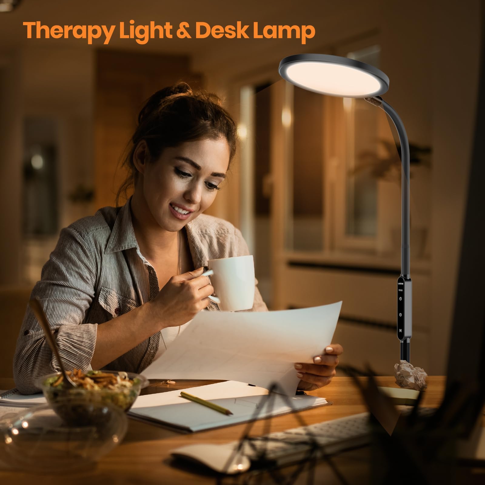 LASTAR multi-color brightness options help you tailor ambience and focus.