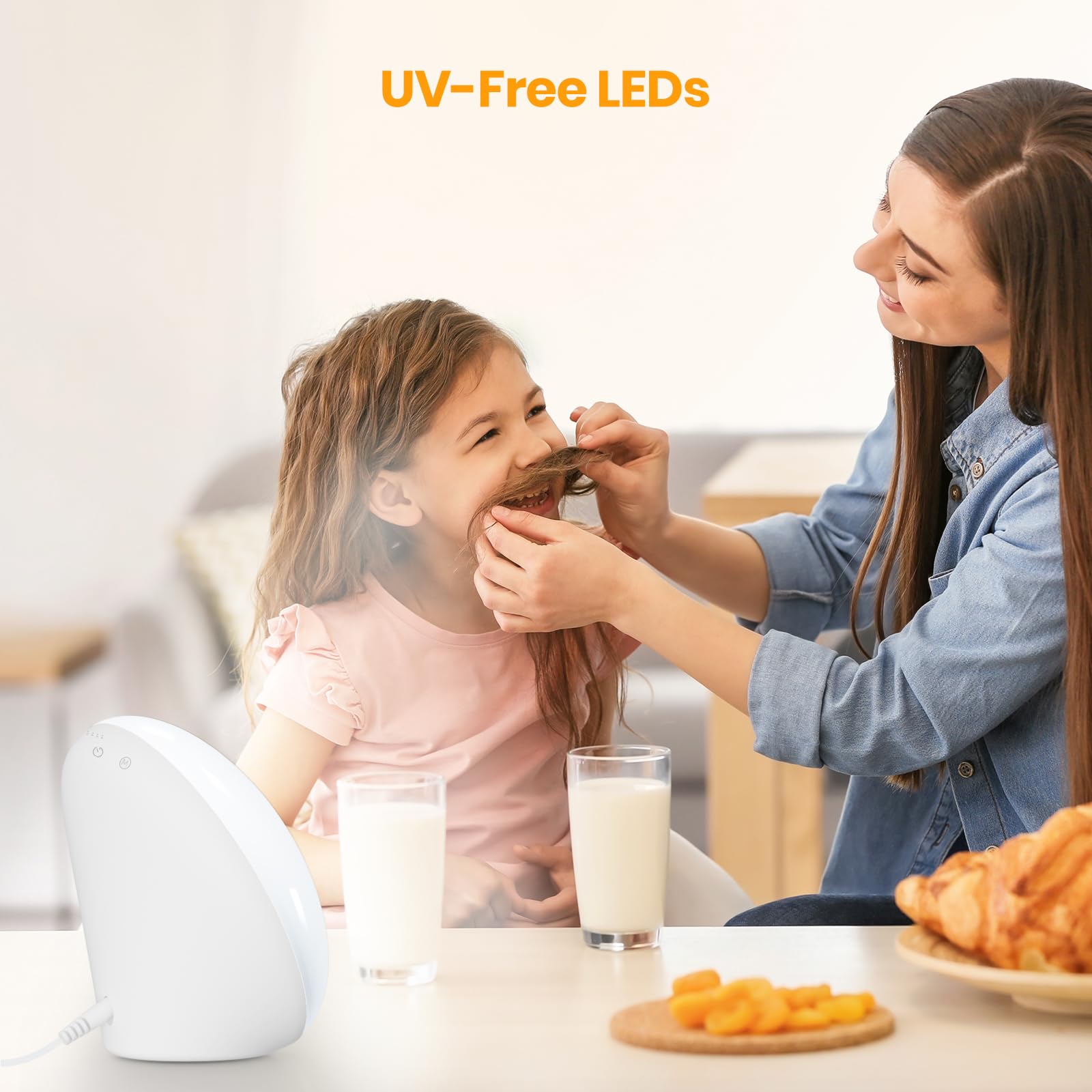 LASTAR Sun Lamp color temperature options for comfortable desk lighting