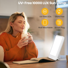 LASTAR Sun Lamp color temperatures for warm to cool mood lighting.