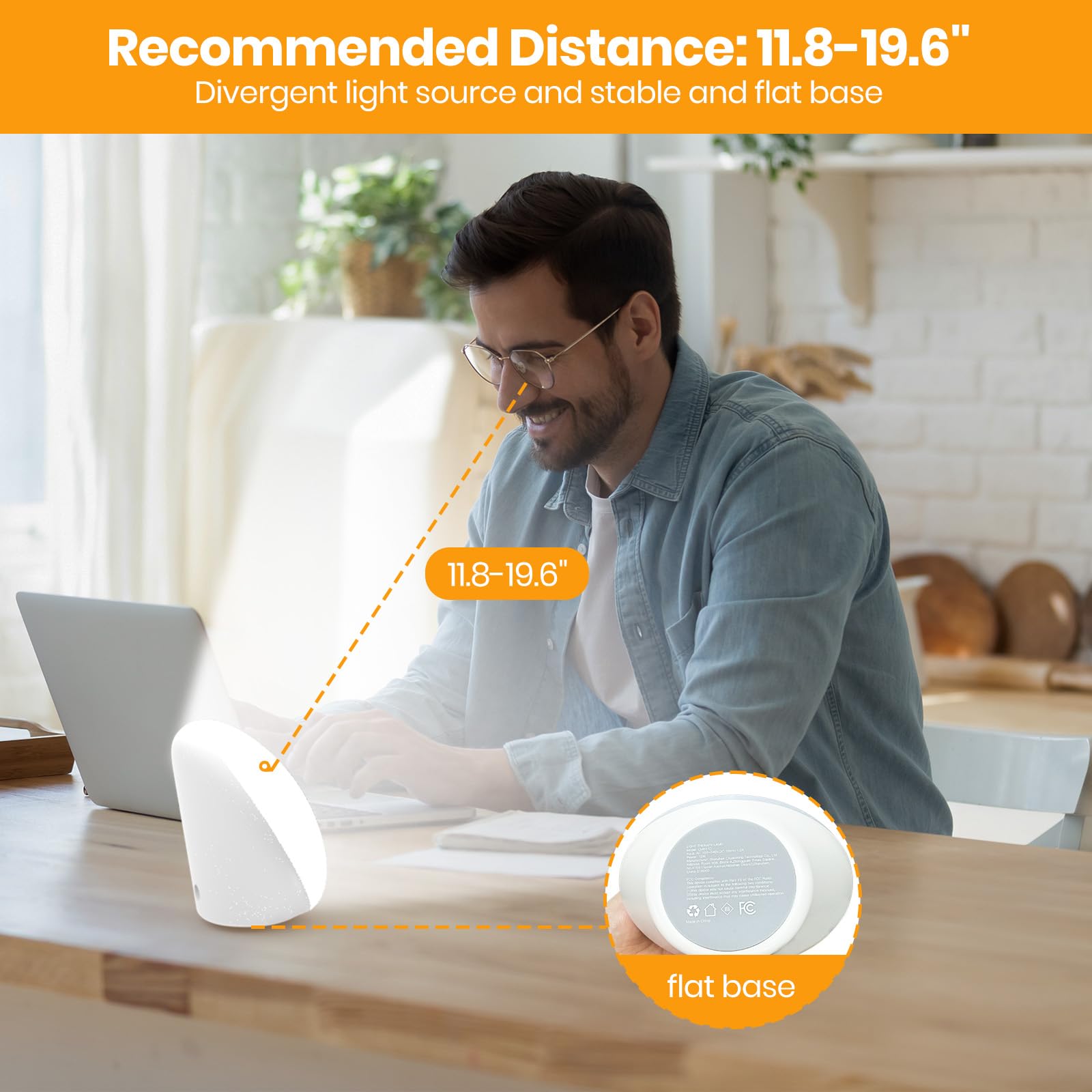 Lastar Sun Lamp is compact and desk-friendly.
