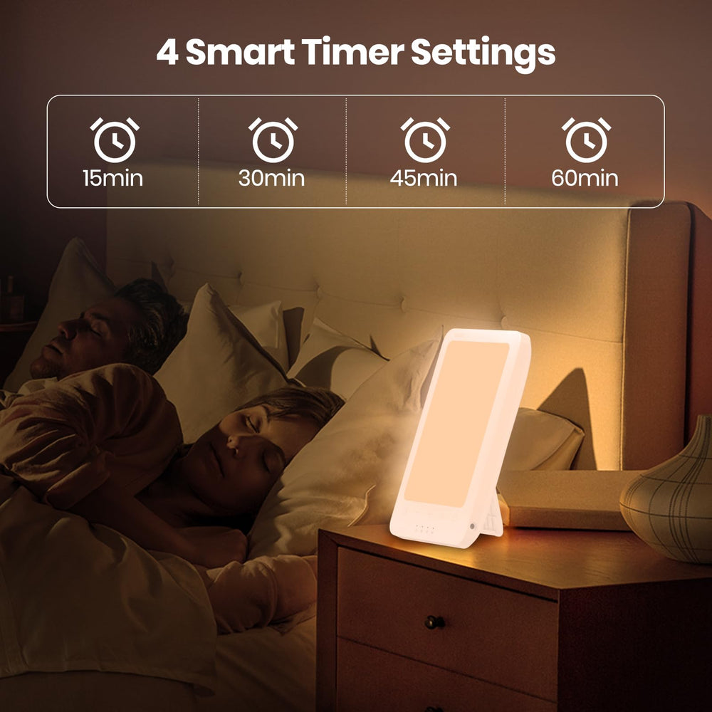 LASTAR Sun Lamp desk or wall mount design saves space.