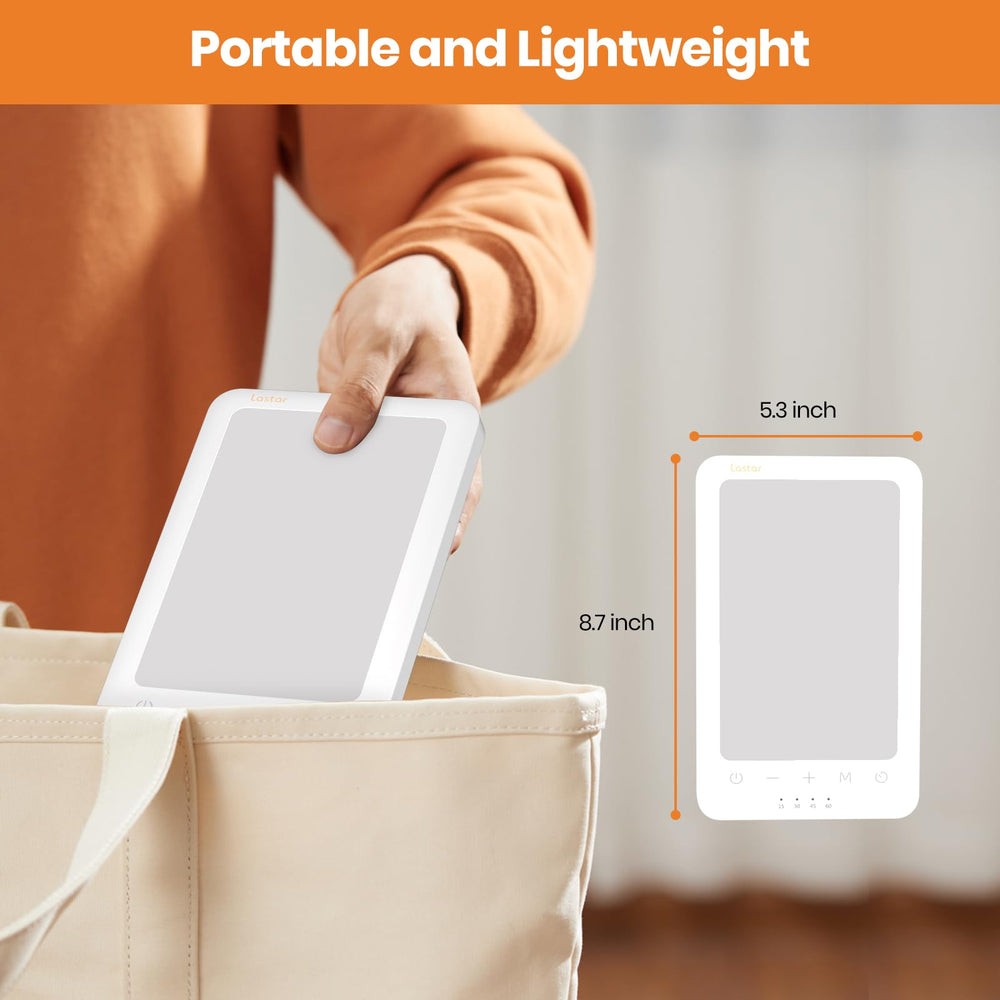 LASTAR Sun Lamp built-in timer for efficient light sessions.