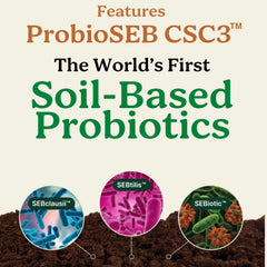 Best Days Formula capsules close-up showing probiotic blend for gut balance.