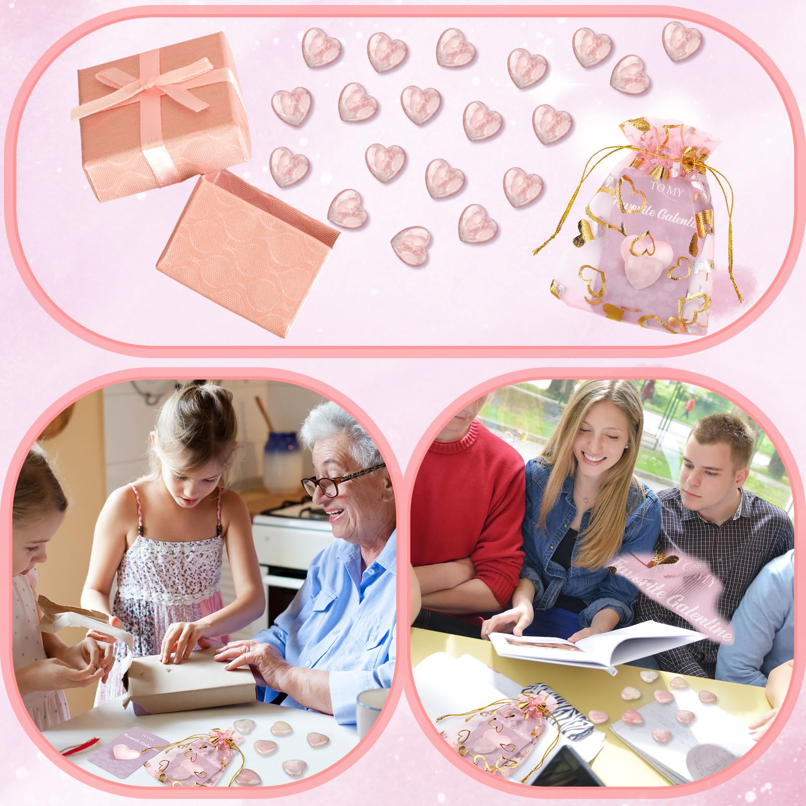 Layhit pink crystal stones for DIY jewelry and decor