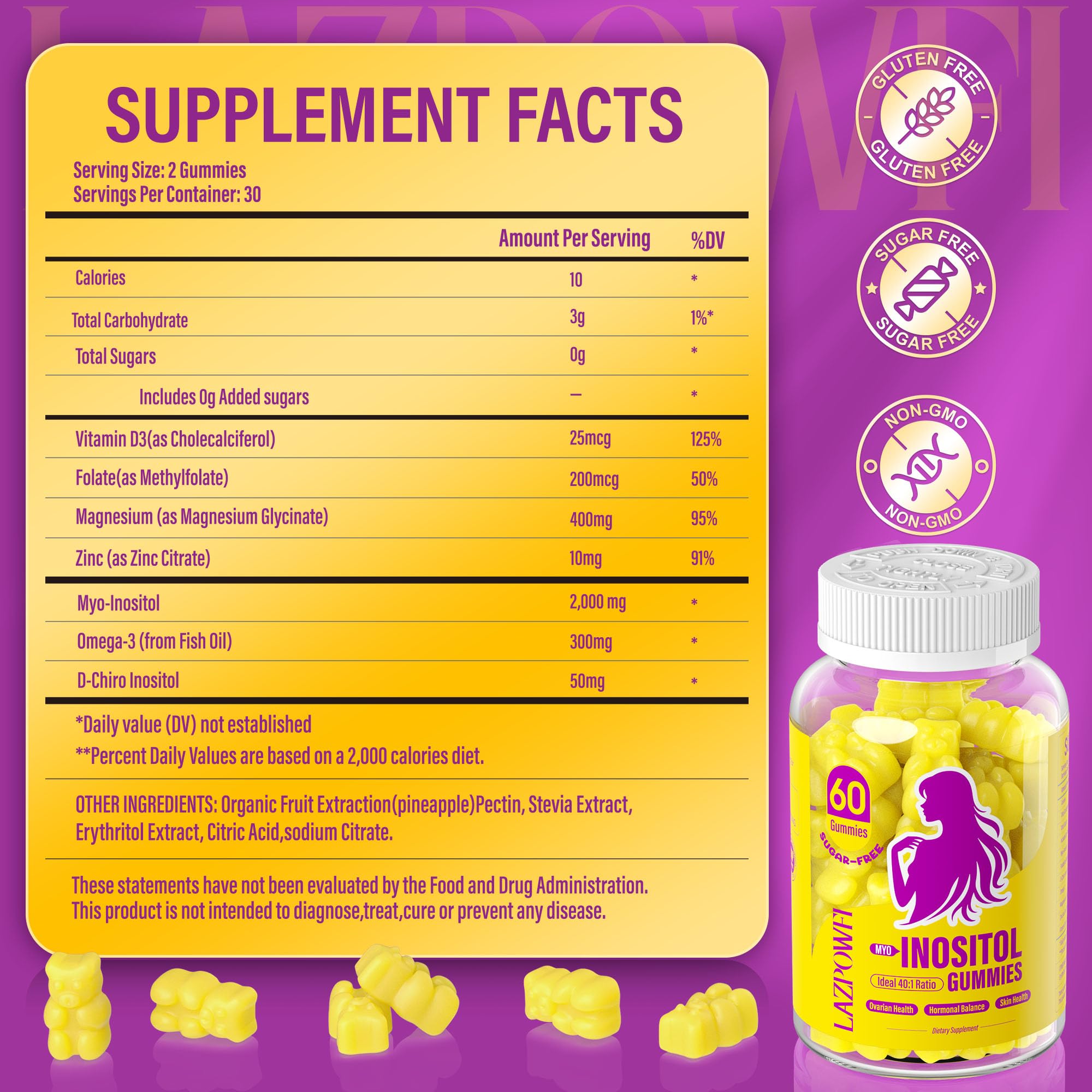 Lazpowfi Vitamin D3 softgels highlight mood and bone health potential