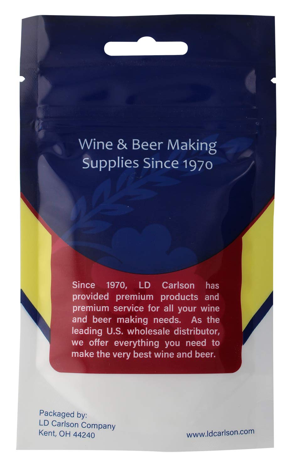 Finished wine showing reduced haze after using LD Carlson Pectic Enzyme