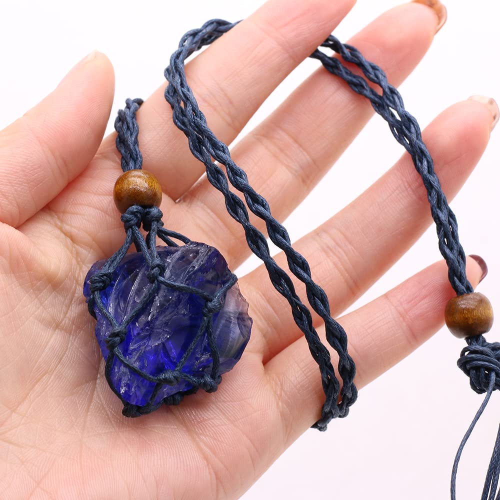LE SKY natural crystal pendant for meditation and altar spaces