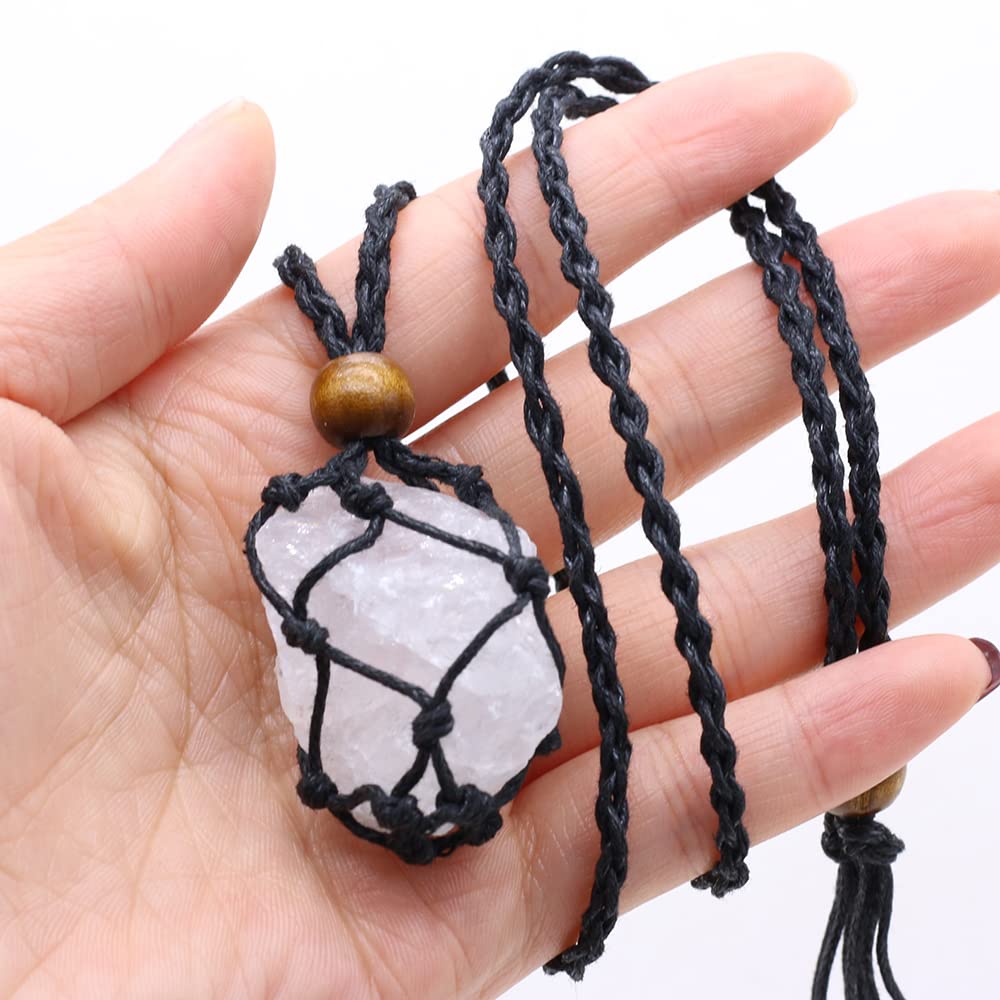 LE SKY quartz crystal pendant ideal for yoga practice and mindful energy