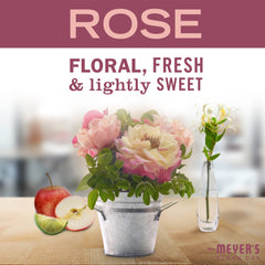 Lead-free wick supports a smooth 12-hour burn for Rose tin candle.